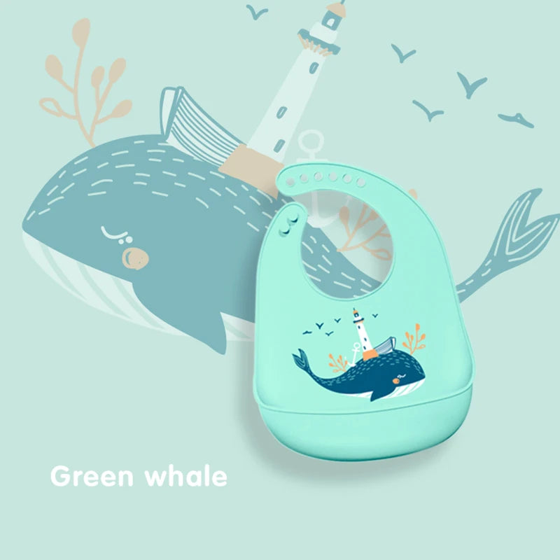 Adjustable Silicone Baby Bib