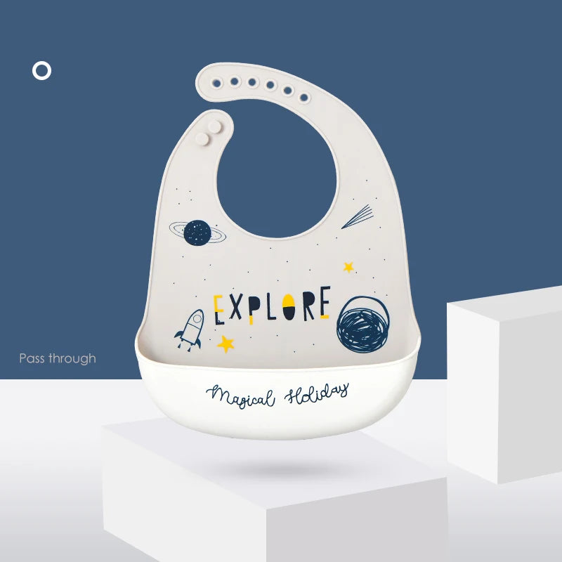 Adjustable Silicone Baby Bib