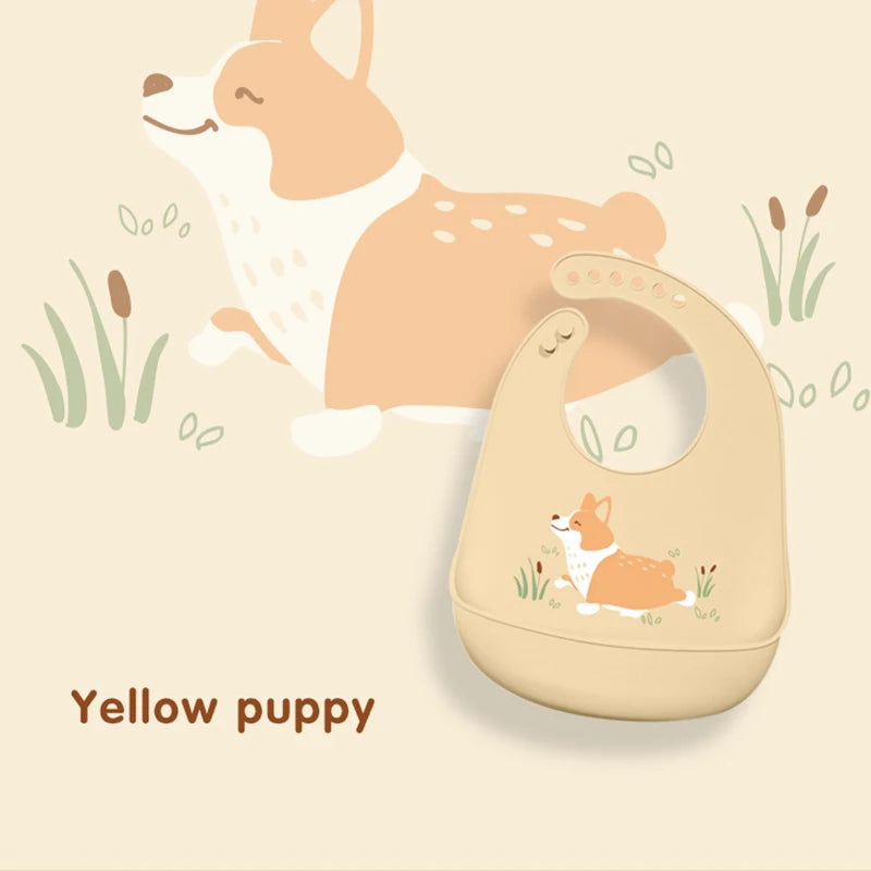 Adjustable Silicone Baby Bib