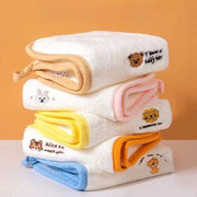 5-Pack Soft Baby Washcloth Set