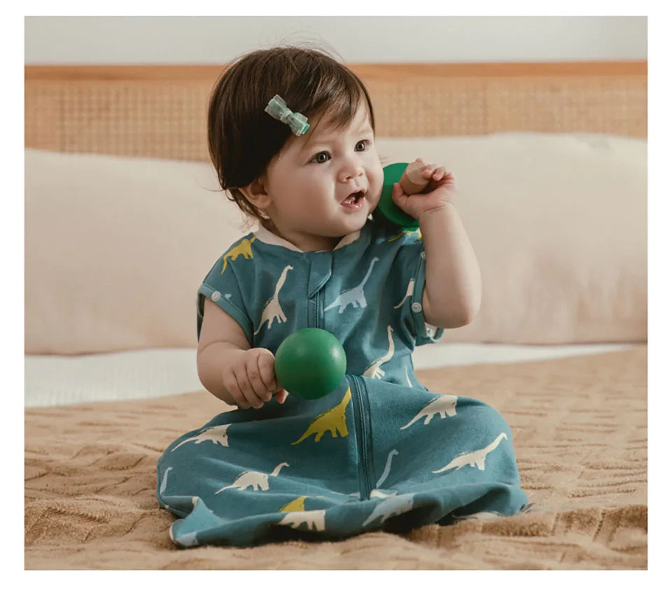Sleeveless Baby Sleep Sack with 2-Way Zipper