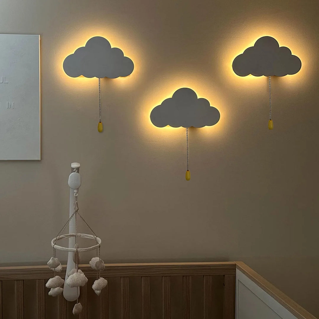 Floating Cloud Wall Night Light for Nursery & Kids' Rooms
