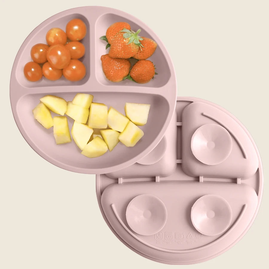 Silicone Baby Suction Feeding Plate