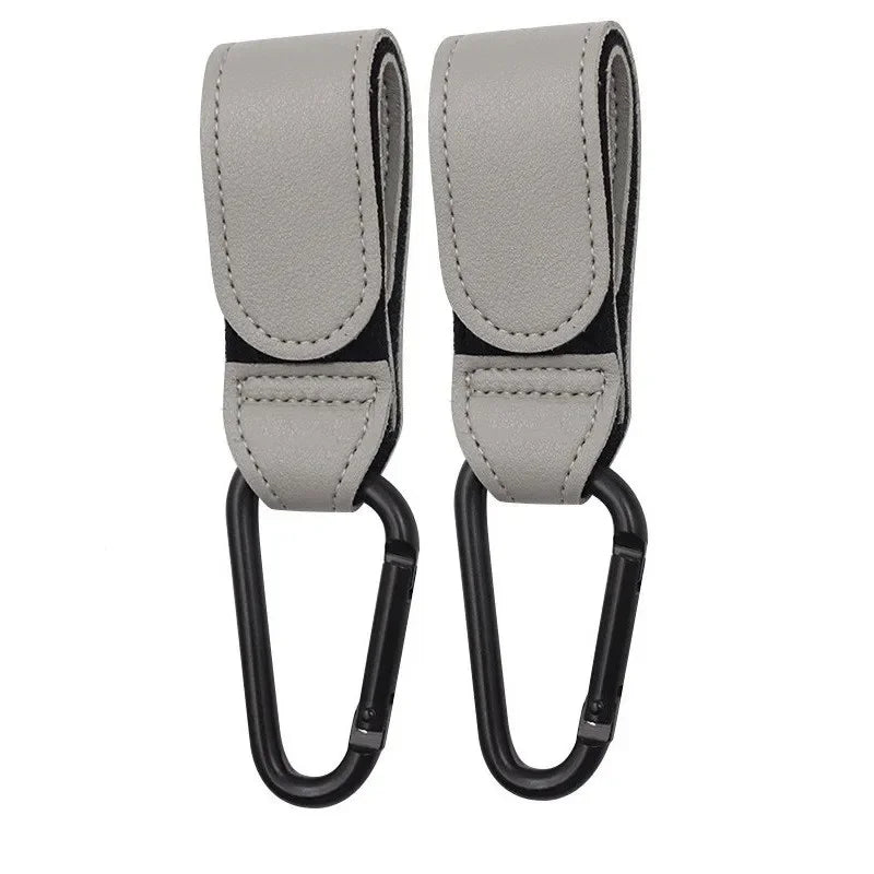 PU Leather Baby Stroller Hooks for Bags & Accessories