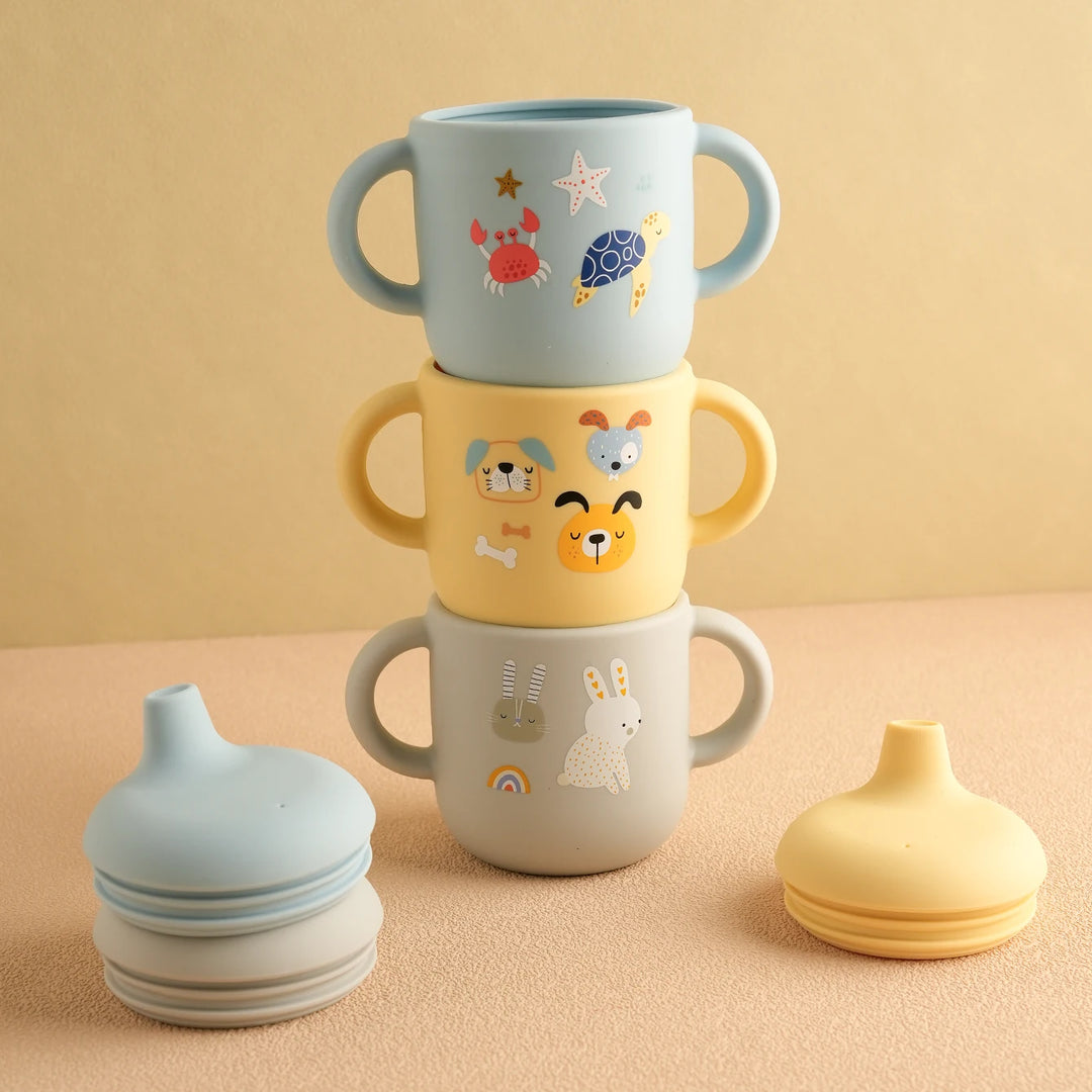 Silicone Baby Training Cup with Handles
