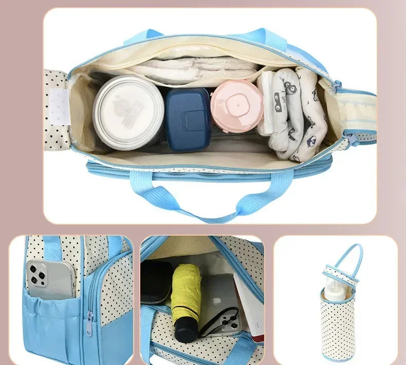 5-Piece Baby Diaper Bag Set