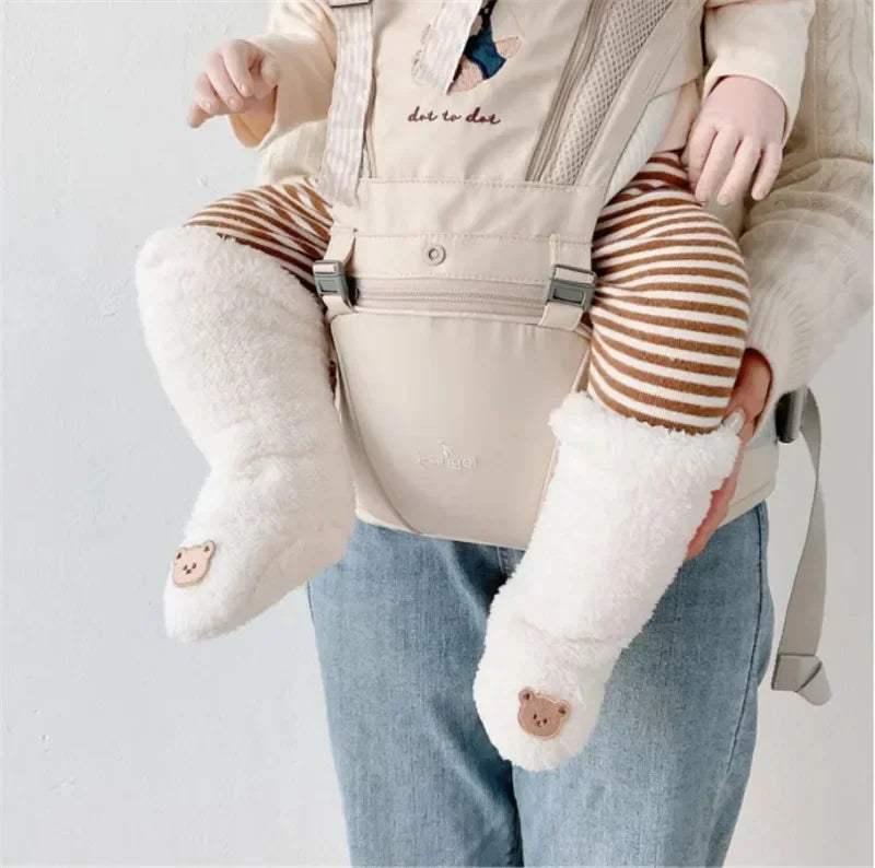 Warm Baby Knee-High Socks with Non-Slip Grips