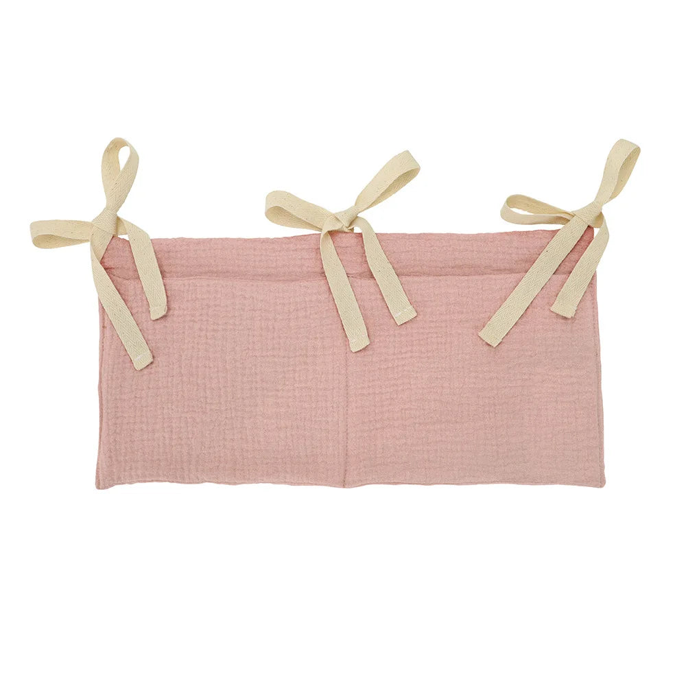 Baby Crib Organizer with 2 Storage Pockets