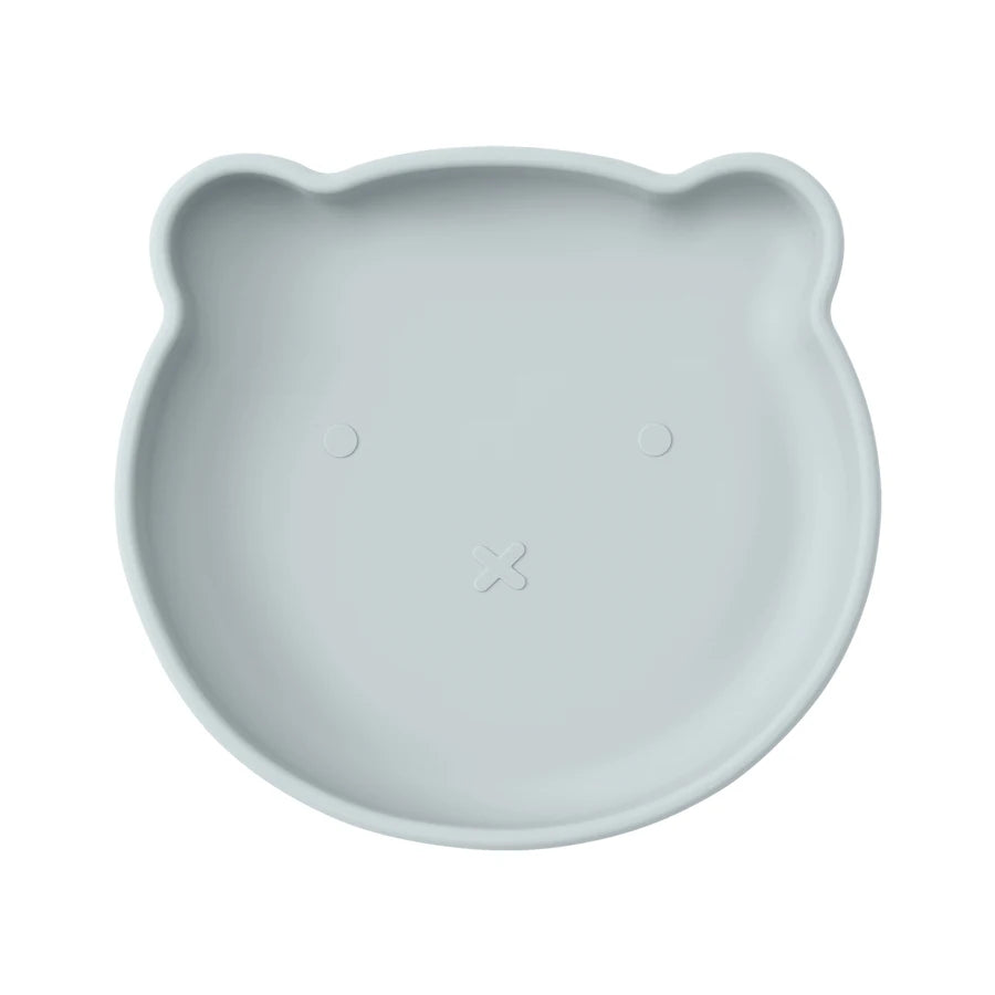 Bear-Shaped Silicone Baby Suction Plate