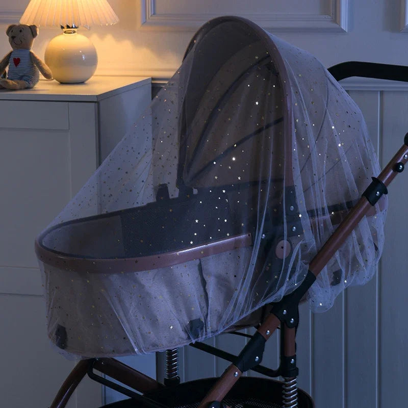 Stroller Insect Protection Net with Sunshade