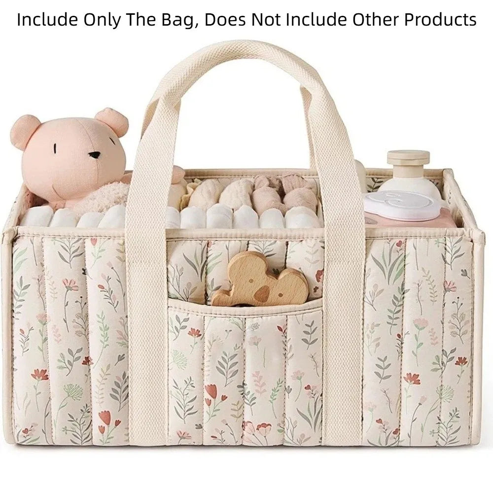 Large Capacity Baby Diaper Organizer Bag