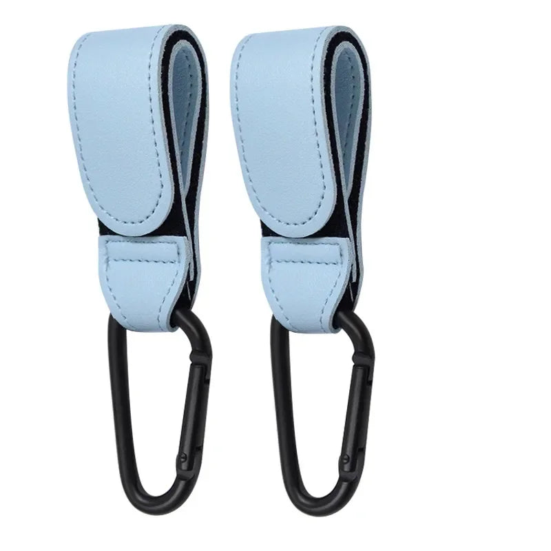 PU Leather Baby Stroller Hooks for Bags & Accessories
