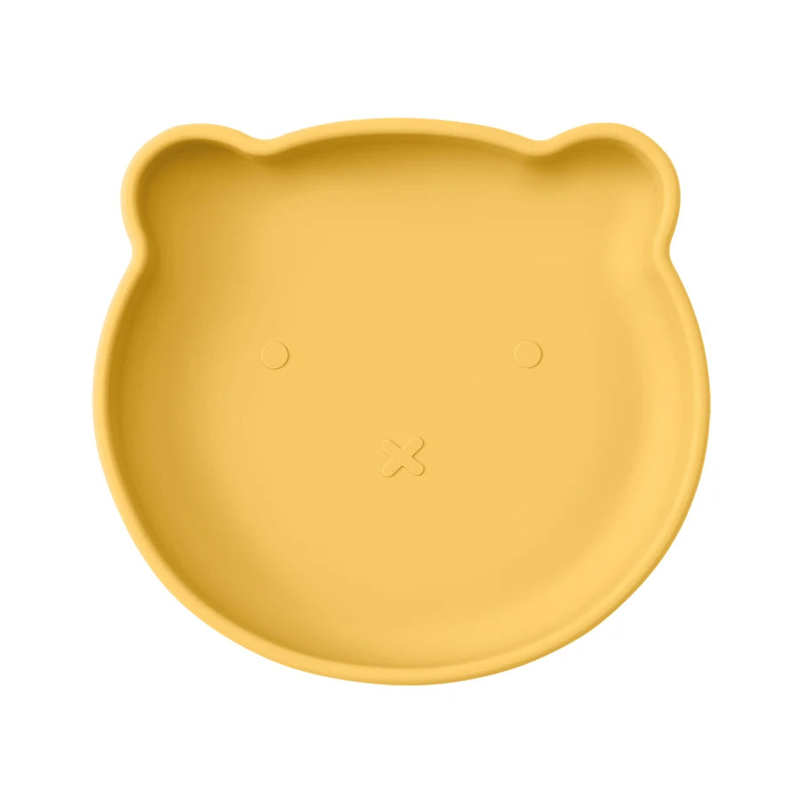 Bear-Shaped Silicone Baby Suction Plate