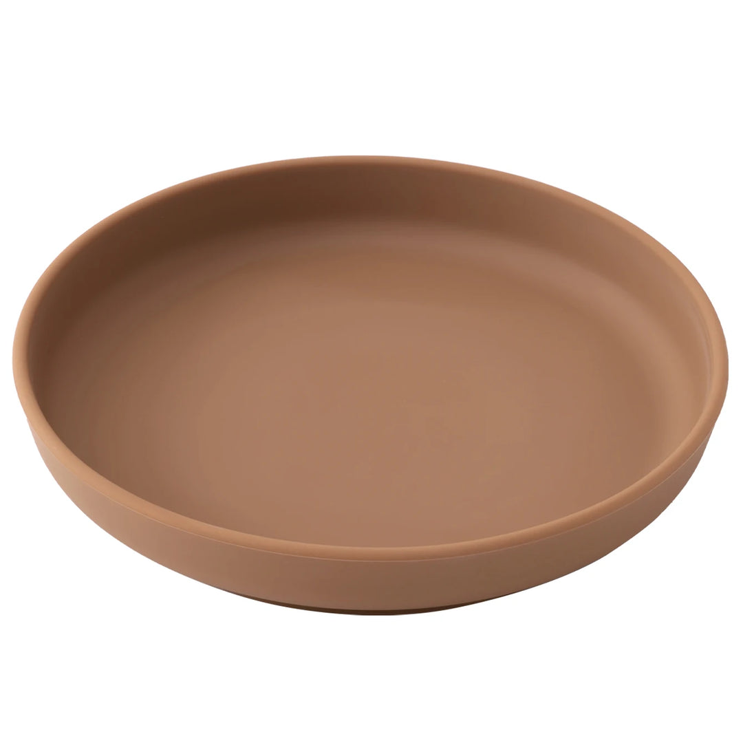 Silicone Baby Feeding Plate with Suction Base