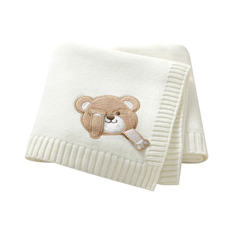 Ultra-Soft Knit Baby Blanket