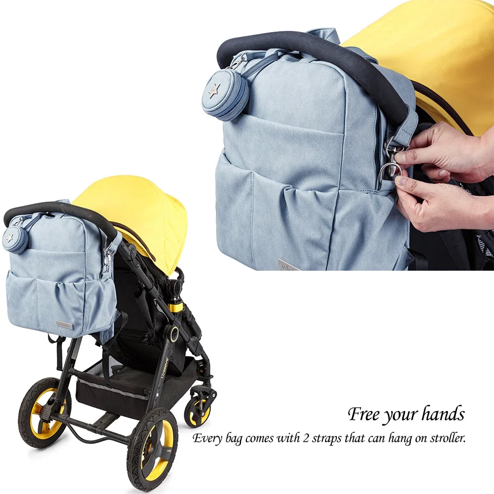 Large Capacity Baby Diaper Backpack
