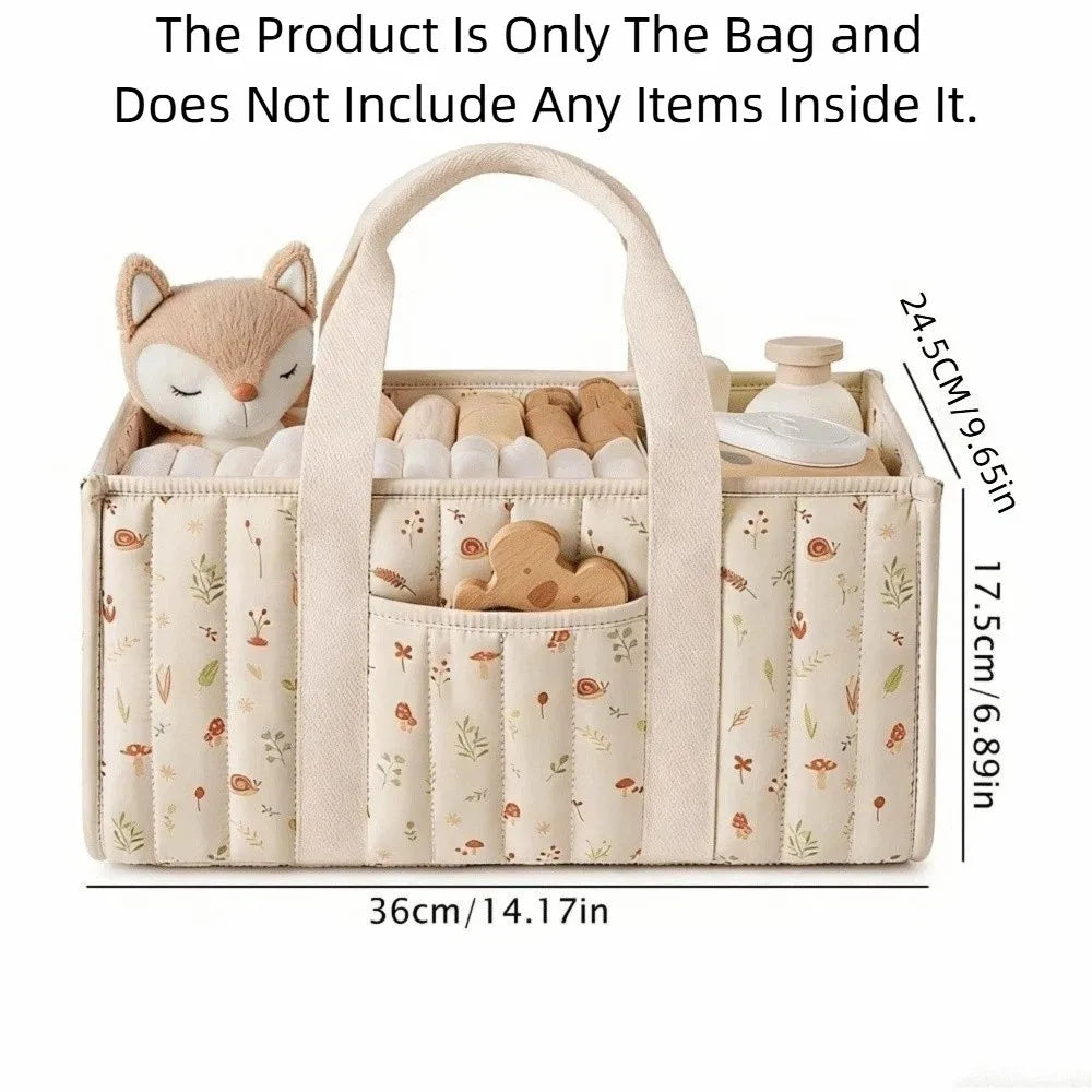 Large Capacity Baby Diaper Organizer Bag