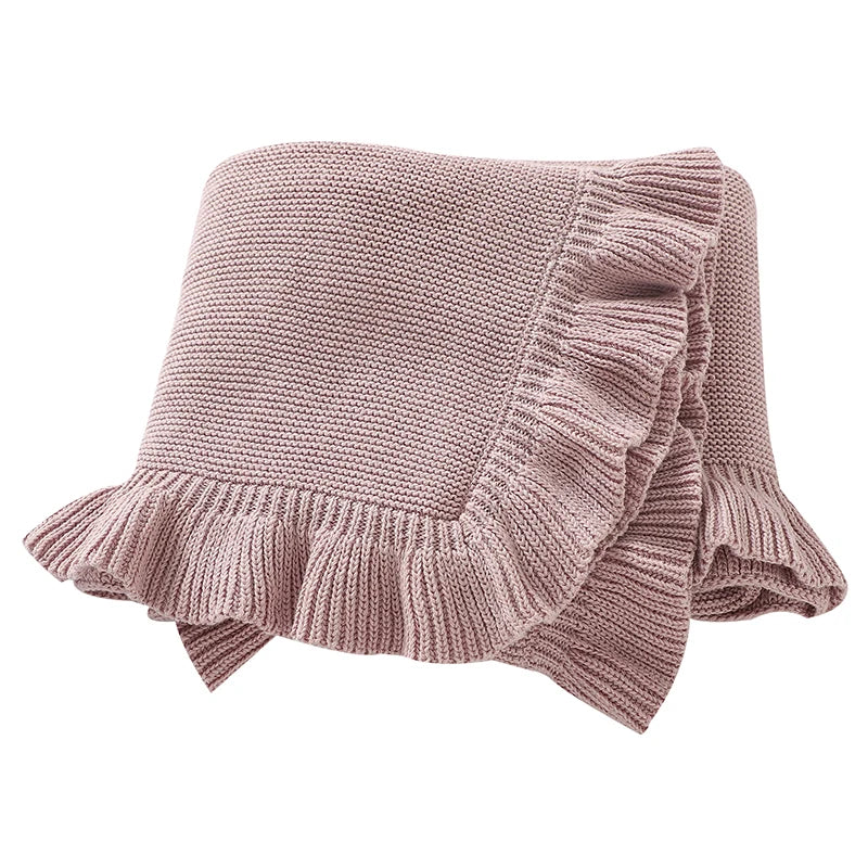 Dual-Use Knit Baby Blanket