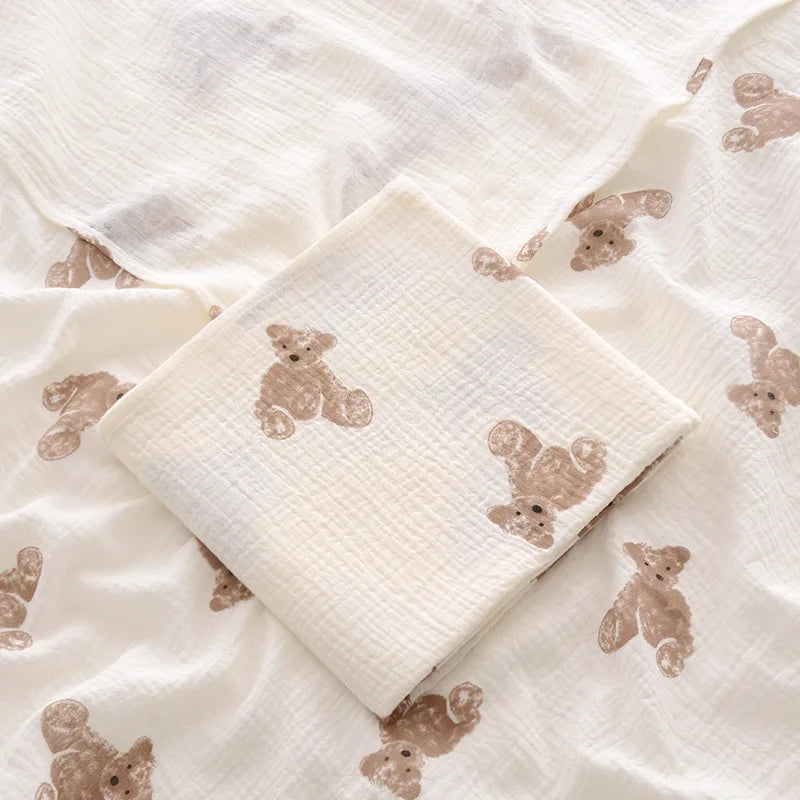 2-Layer Muslin Cotton Baby Blanket