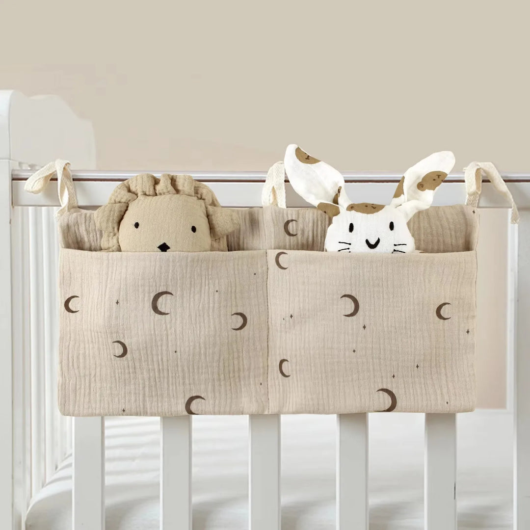 Portable Baby Crib Organizer Storage Bag