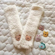 Warm Baby Knee-High Socks with Non-Slip Grips