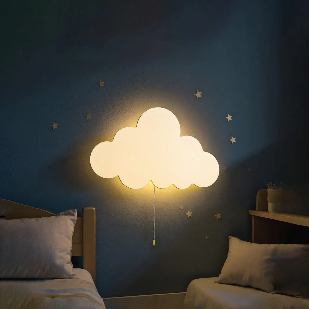 Floating Cloud Wall Night Light for Nursery & Kids' Rooms