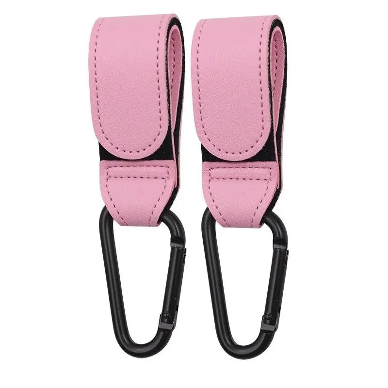 PU Leather Baby Stroller Hooks for Bags & Accessories