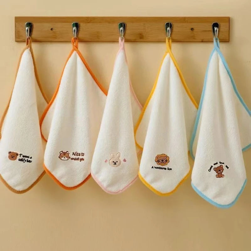 5-Pack Soft Baby Washcloth Set