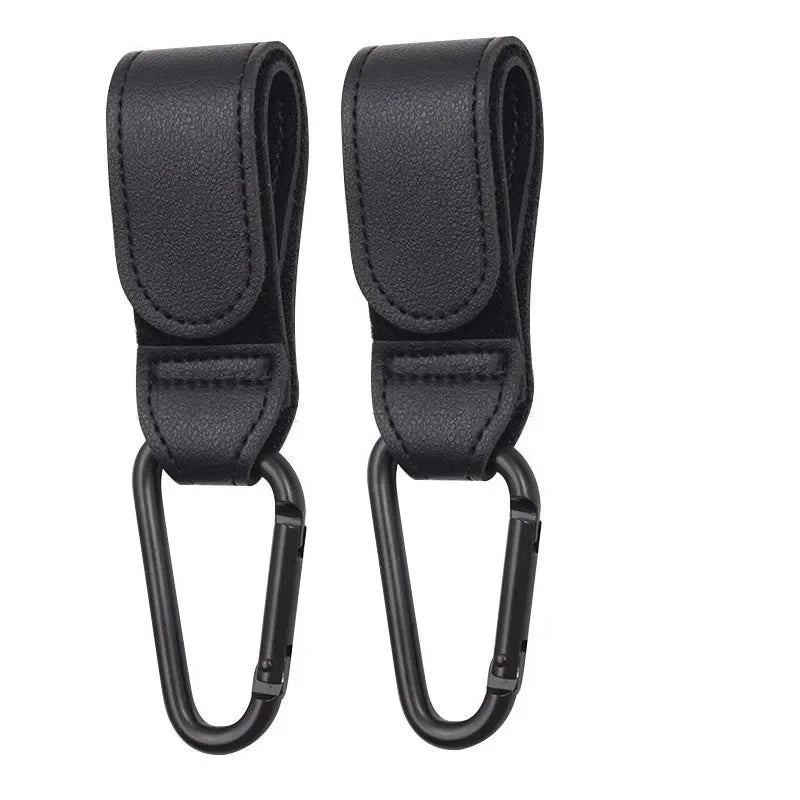 PU Leather Baby Stroller Hooks for Bags & Accessories