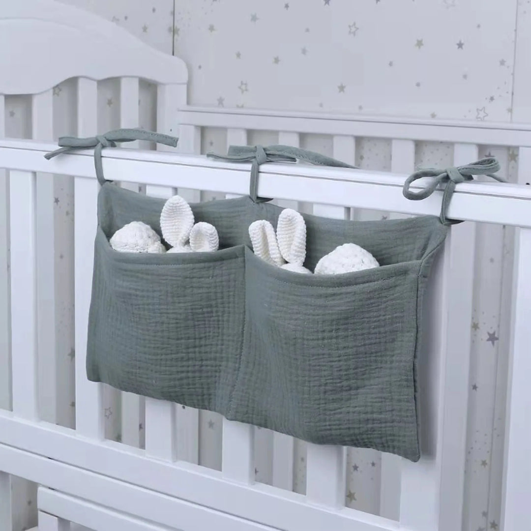 Portable Baby Crib Organizer Storage Bag