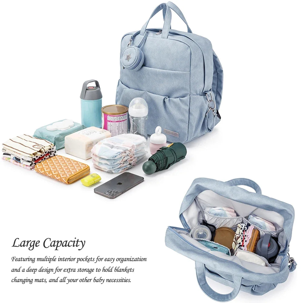 Large Capacity Baby Diaper Backpack