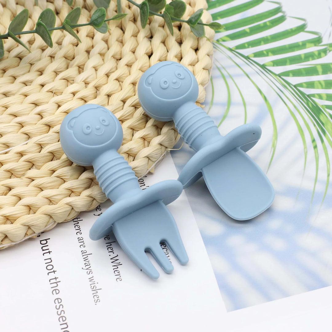 Little Bear Baby Spoon & Fork Set