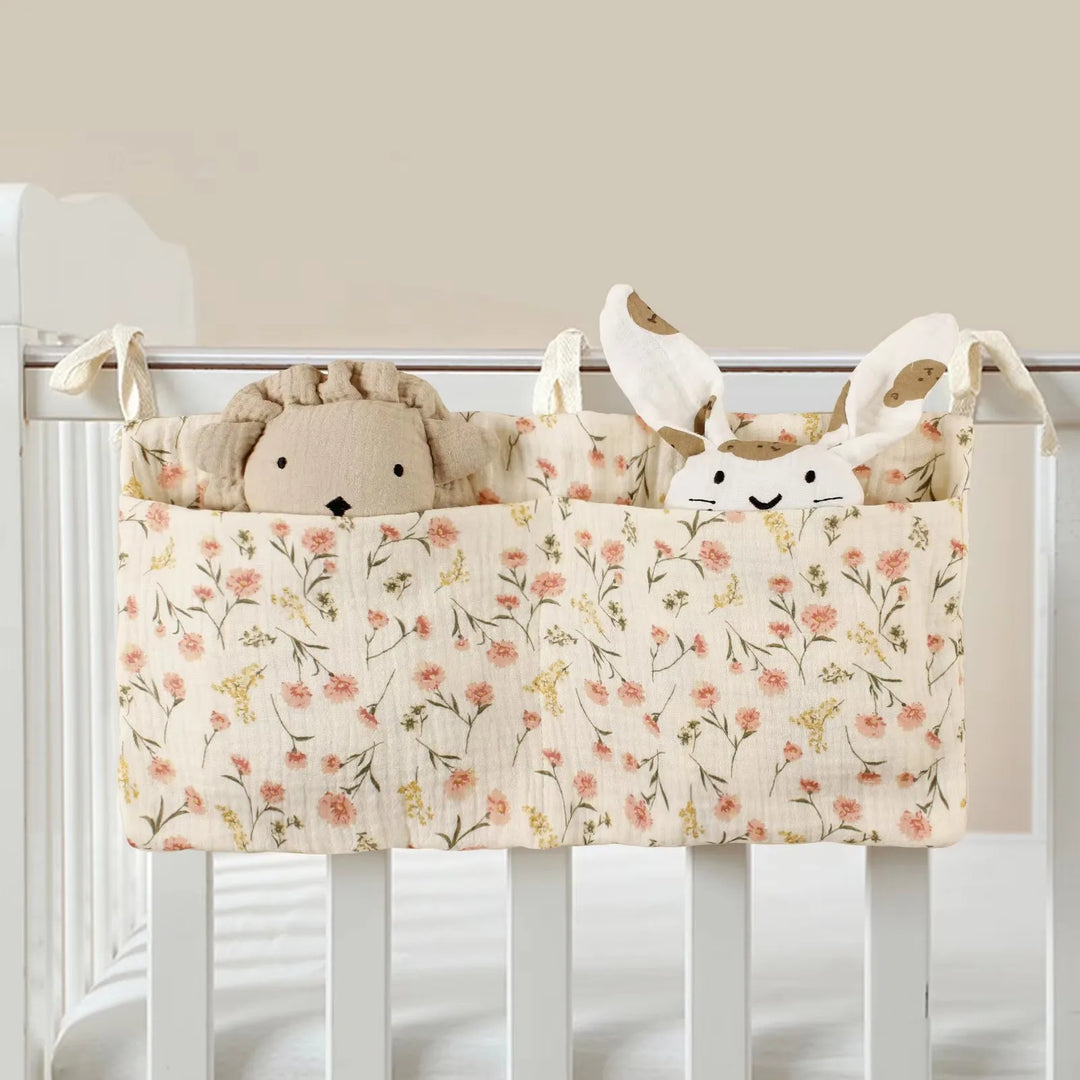 Portable Baby Crib Organizer Storage Bag
