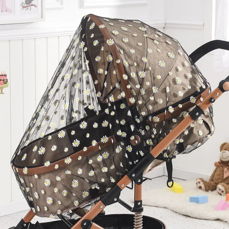 Stroller Insect Protection Net with Sunshade
