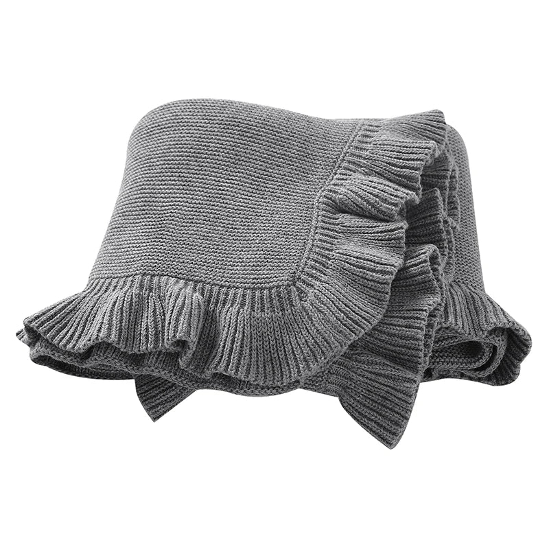 Dual-Use Knit Baby Blanket
