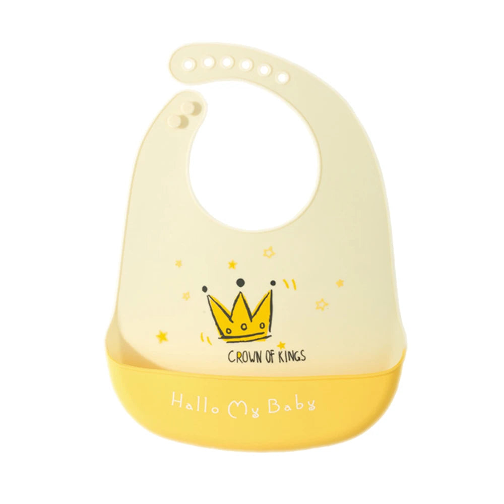 Reusable Silicone Baby Feeding Bib