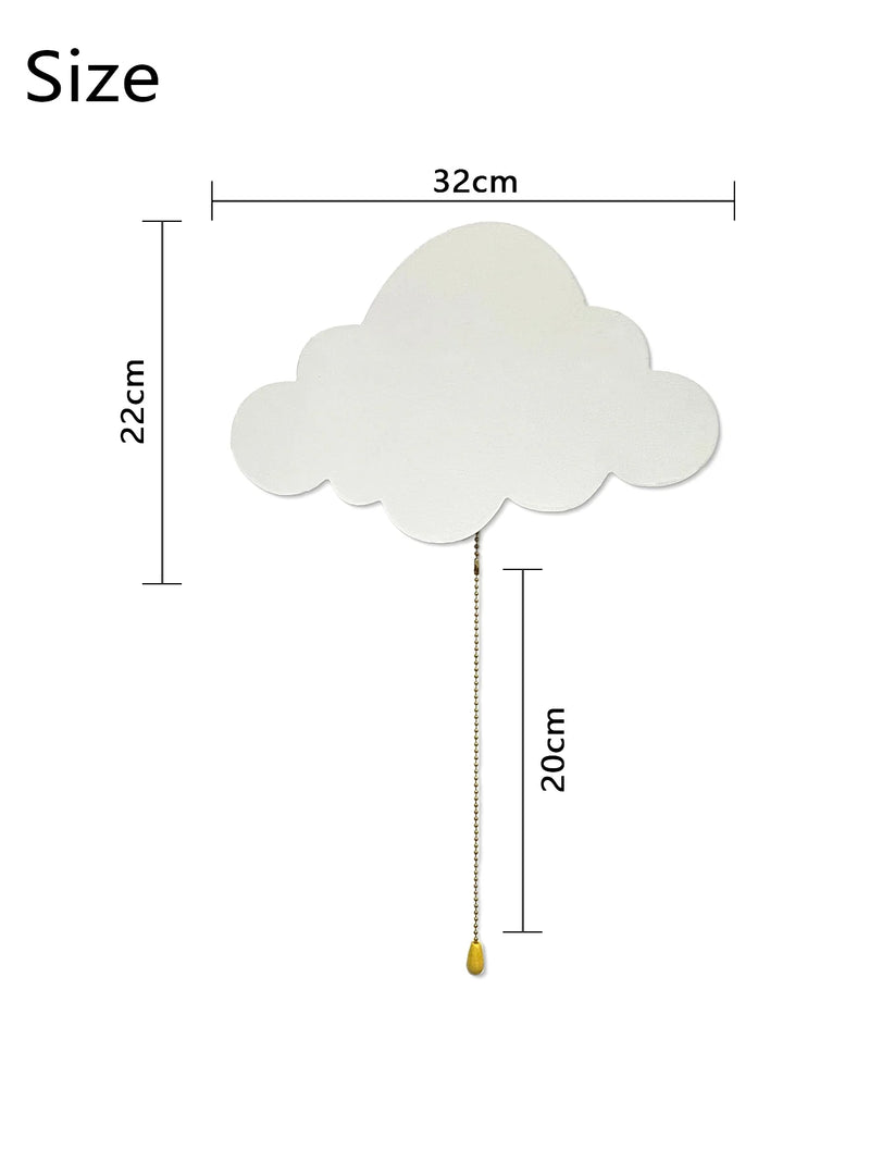 Floating Cloud Wall Night Light for Nursery & Kids' Rooms