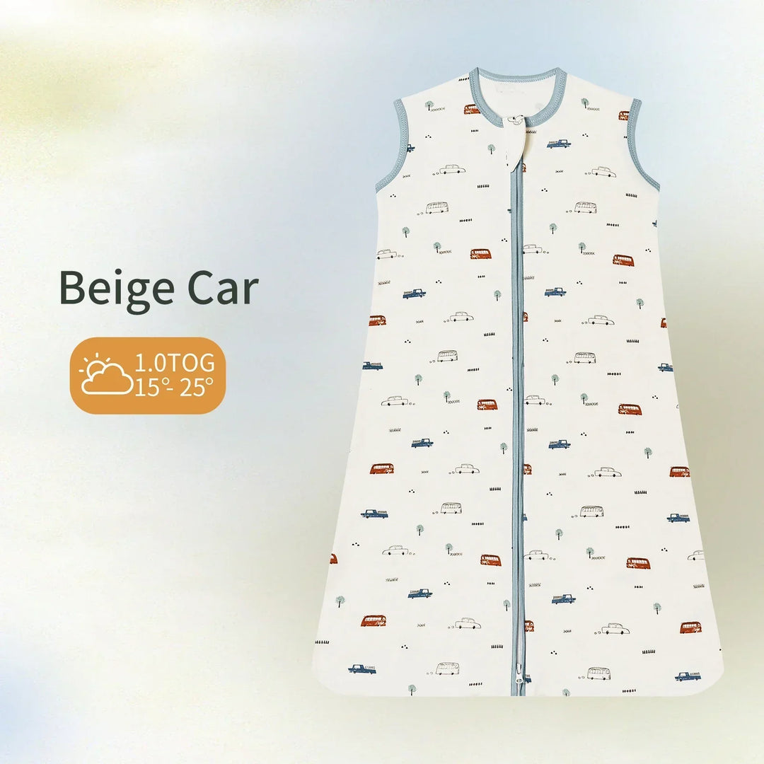 Cartoon Baby Sleep Sack Lightweight Wearable Blanket