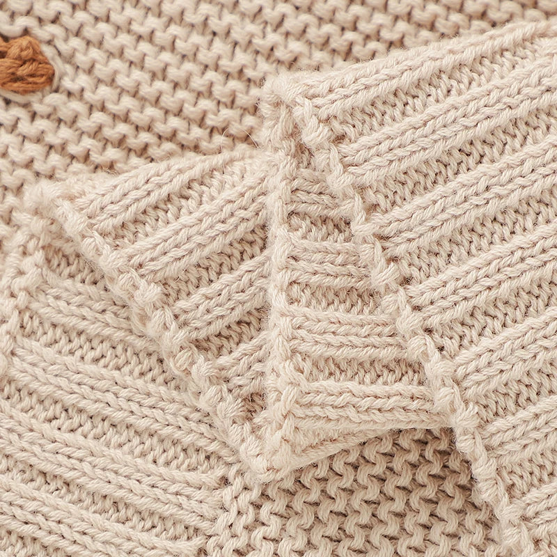 Ultra-Soft Cotton Knit Baby Blanket