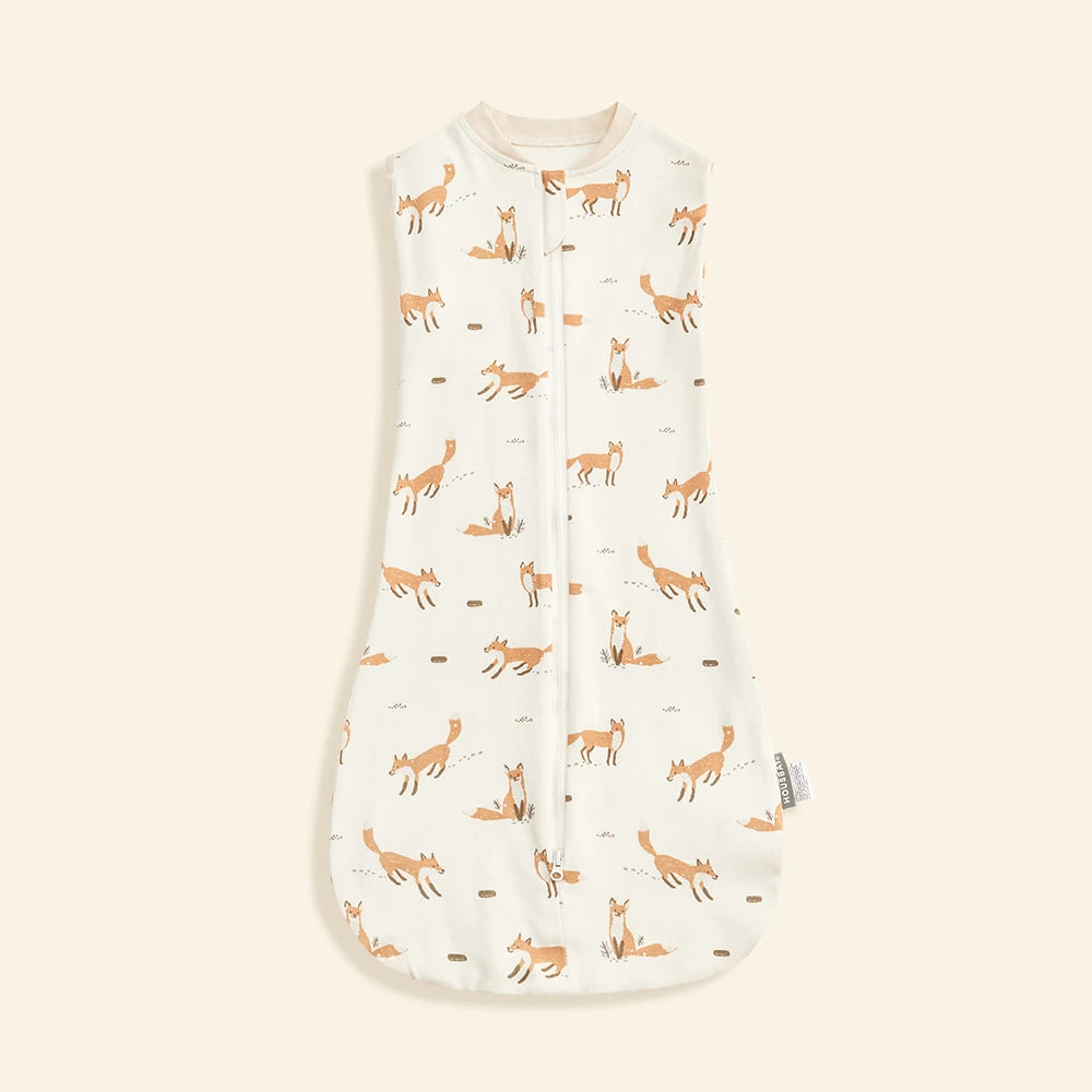 Sleeveless Baby Sleep Sack with 2-Way Zipper