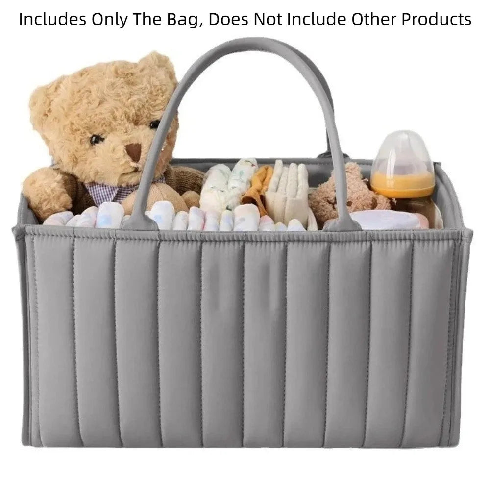 Large Capacity Baby Diaper Organizer Bag