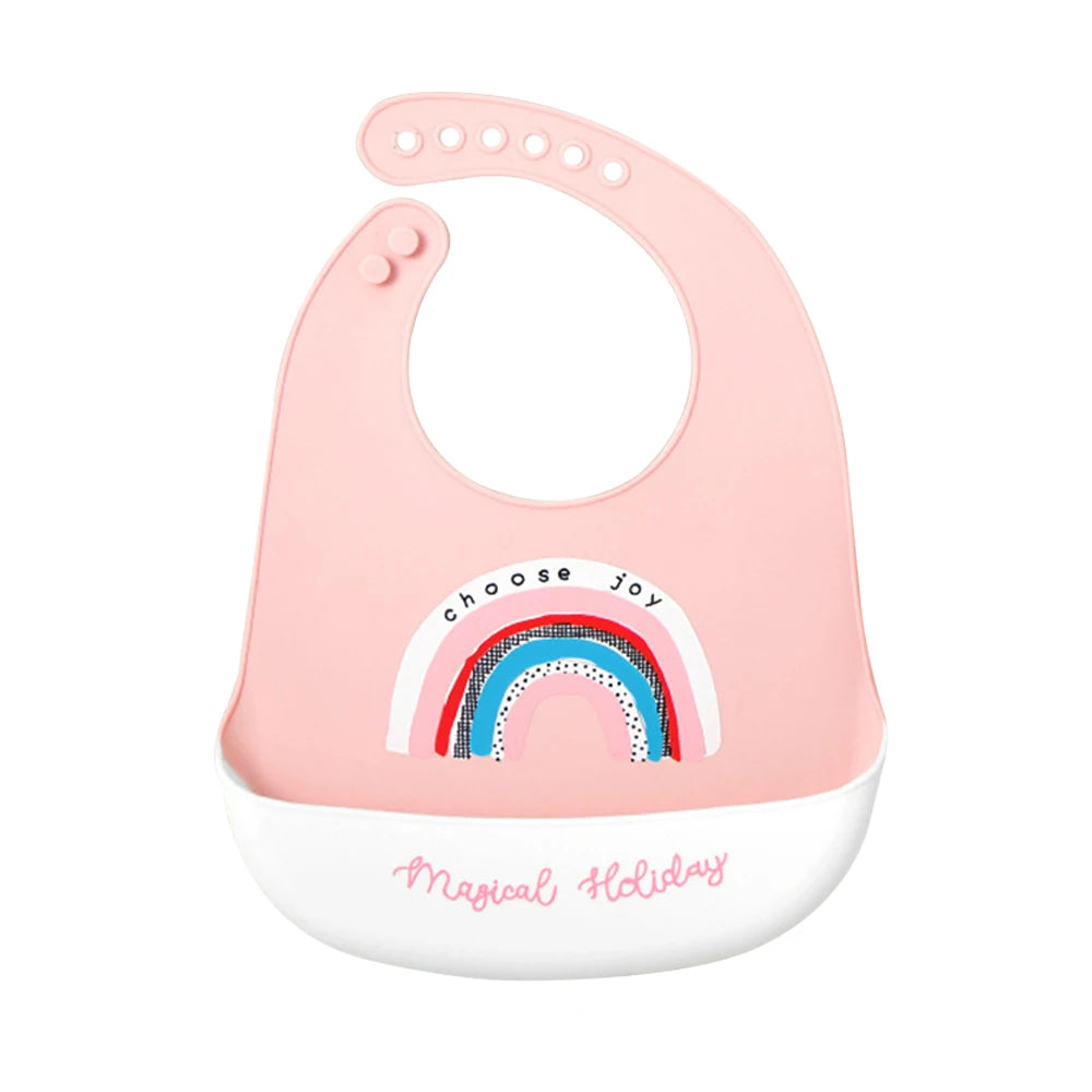 Reusable Silicone Baby Feeding Bib