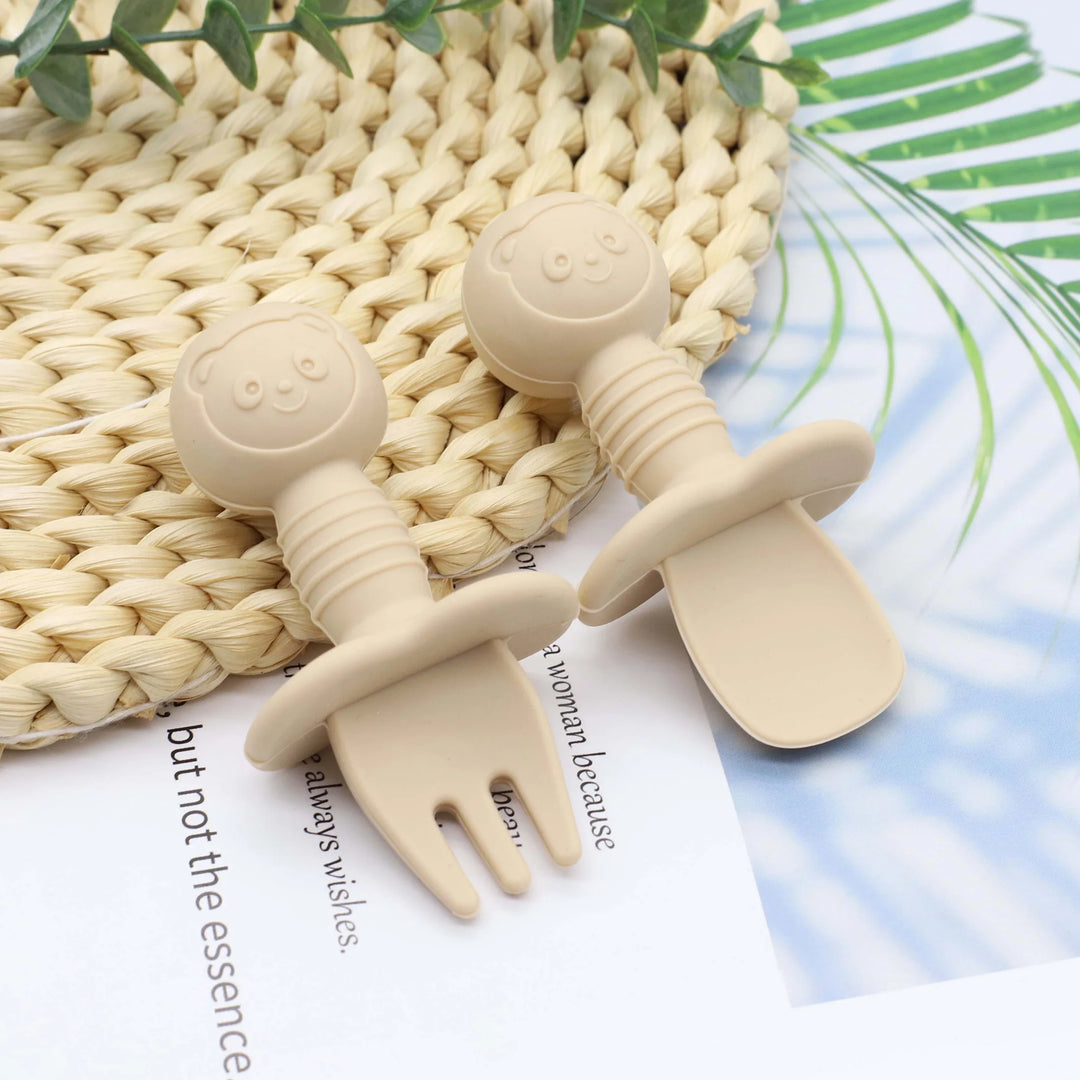 Little Bear Baby Spoon & Fork Set