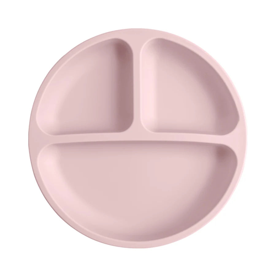 Silicone Baby Suction Feeding Plate