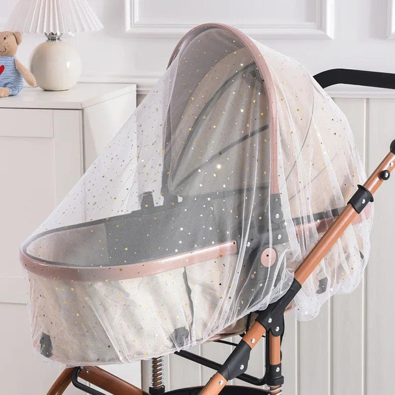 Stroller Insect Protection Net with Sunshade