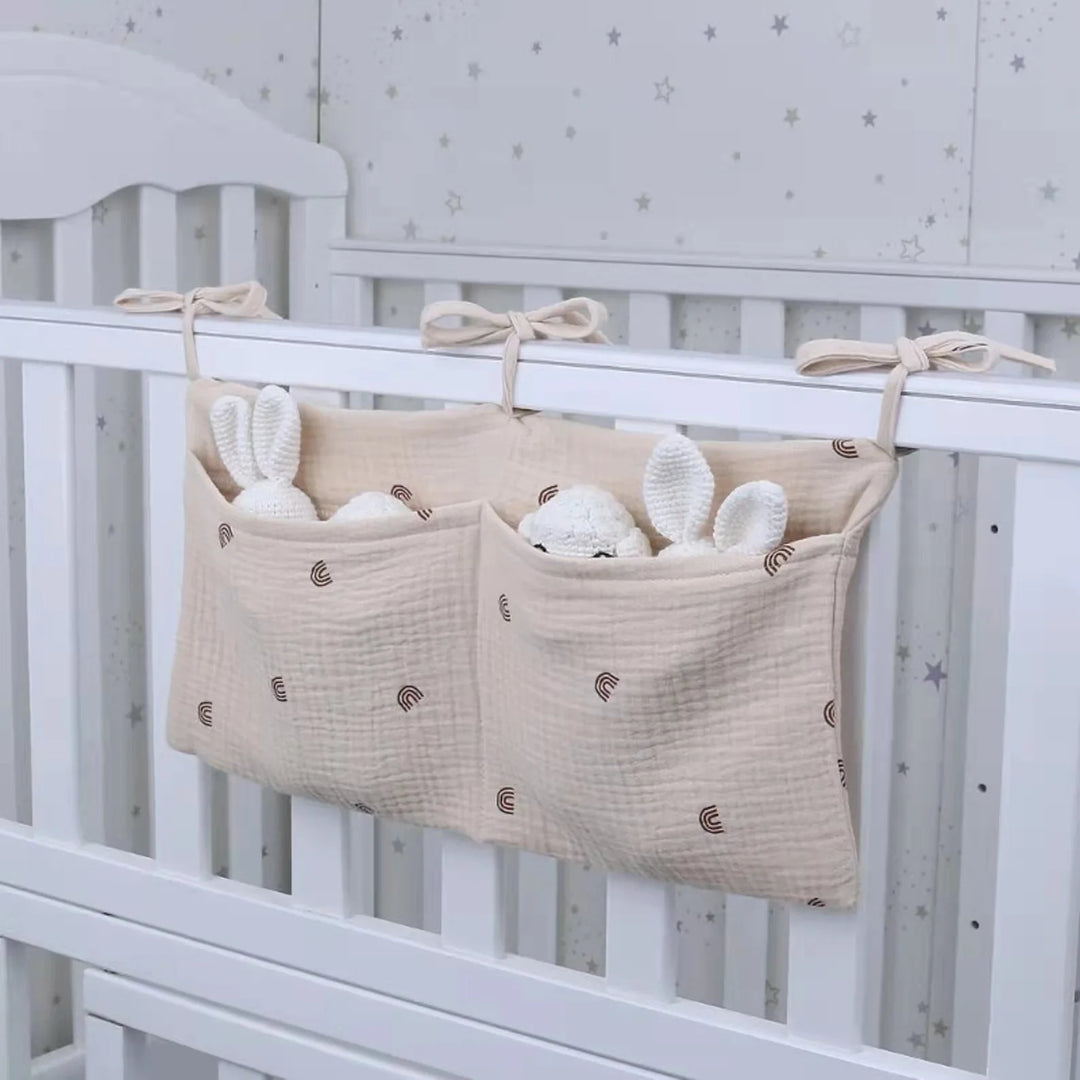 Portable Baby Crib Organizer Storage Bag