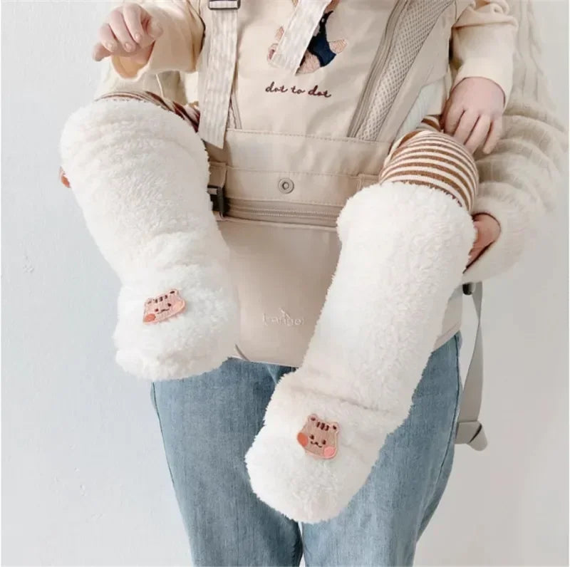 Warm Baby Knee-High Socks with Non-Slip Grips