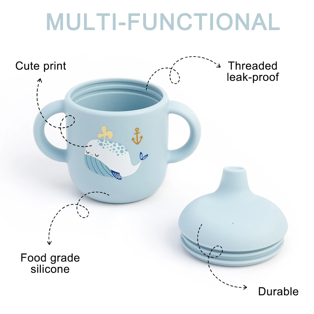 Silicone Baby Training Cup with Handles