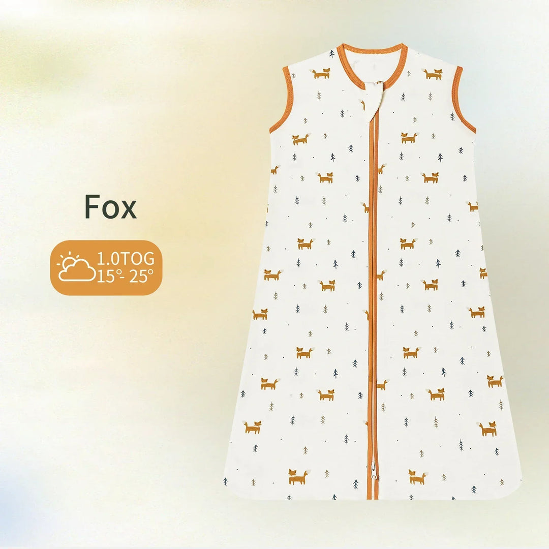 Cartoon Baby Sleep Sack Lightweight Wearable Blanket