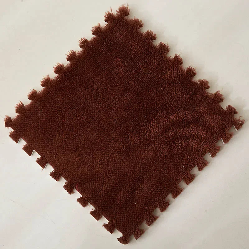 Plush EVA Foam Puzzle Play Mat (10 or 20 Pieces)